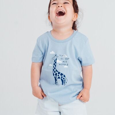 Camiseta infantil Jirafa