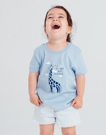 T-shirt enfant girafe 1