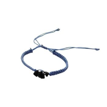 Bracelet de plage Vie Naturals, rustique, bleu 4