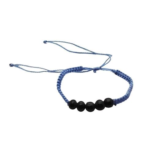 Vie Naturals Beach Bracelet, Basic, Blue