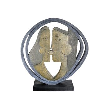 Sculpture ronde Abstraite H.31 cm 1