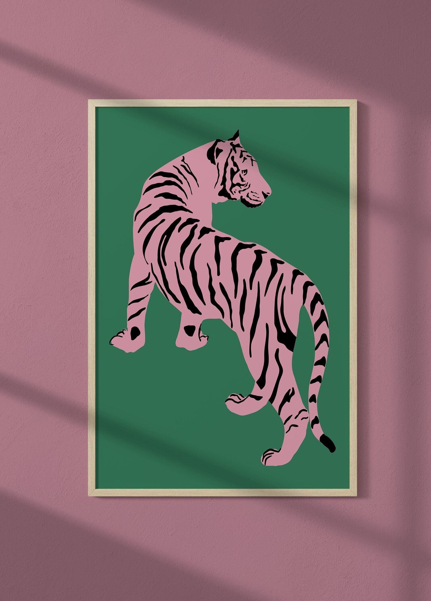 Poster La tigre rosa