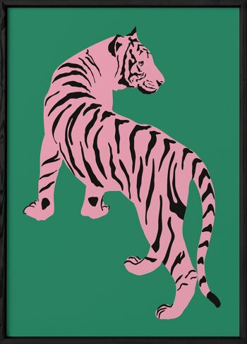 Affiche Le tigre rose 3
