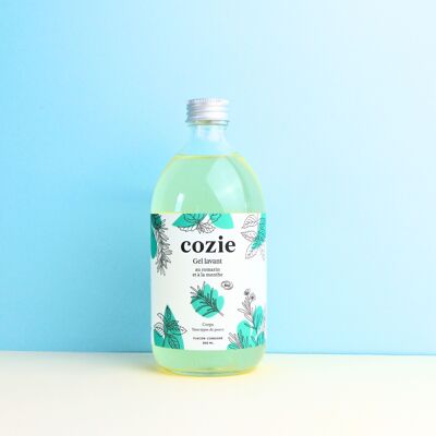 Cozie - ECO Recharge rosemary and mint cleansing gel
