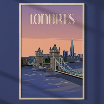 Cartel de la ciudad de Londres 4