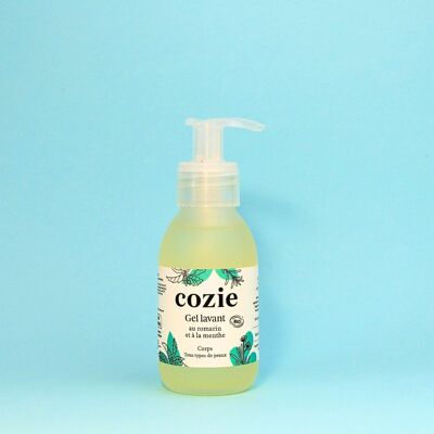 Rosemary and mint cleansing gel