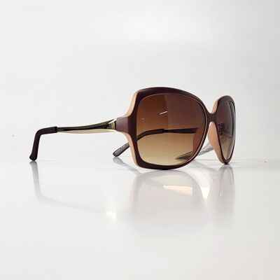 Assortiment de quatre couleurs lunettes de soleil Kost avec pattes en métal S9444