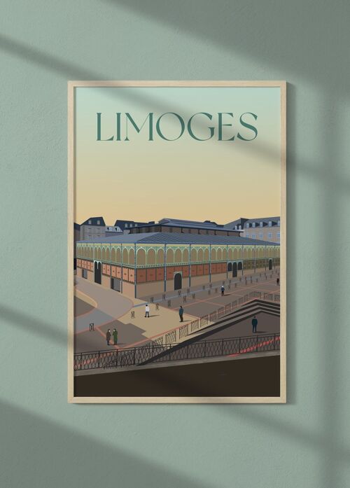 Affiche ville Limoges 4