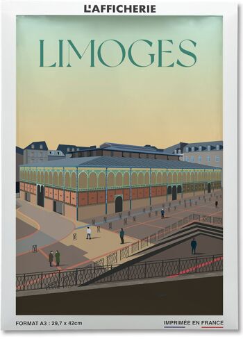 Affiche ville Limoges 4 2