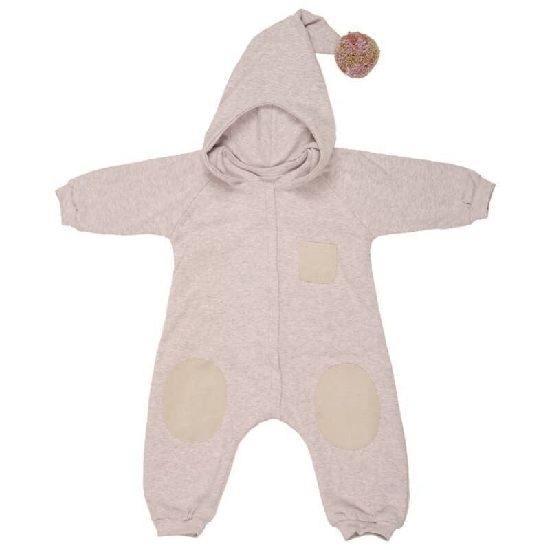 Mono oversize BOHO con capucha 2.0 TOG Rosa oscuro