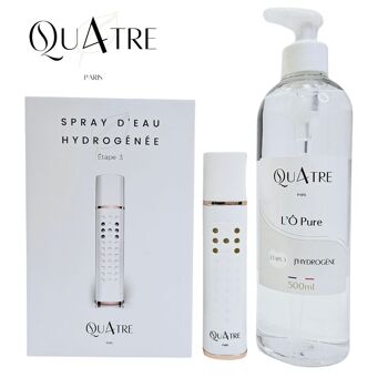 Spray d'eau hydrogénée + Ô Pure 1