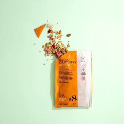 #8 40g Bio-Mango-Erdbeer-Müsli