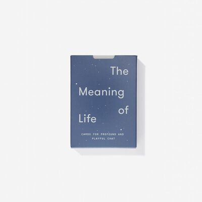 Carte di conversazione sul significato della vita