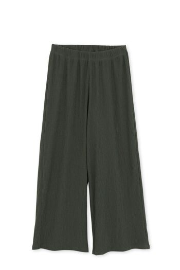 Pantalon Texturé - Kaki 2