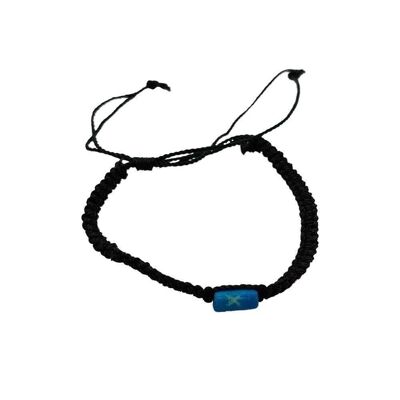 Vie Naturals Beach Bracelet, Unique, Black