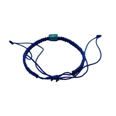 Pulsera de playa Vie Naturals, Unique, azul oscuro