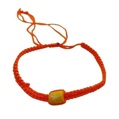 Vie Naturals Beach Bracelet, Unique, Orange