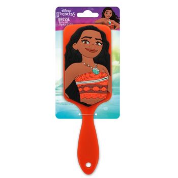 Disney Princess - BROSSE À CHEVEUX ENFANT avec Silicone 3D VAIANA