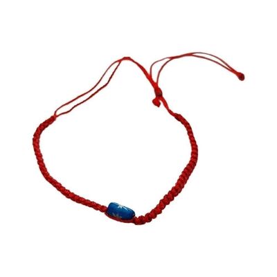 Vie Naturals Beach Bracelet, Unique, Red