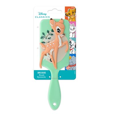 Disney Classics - CHILDREN'S HAIR BRUSH with 3D Bambi Silicone