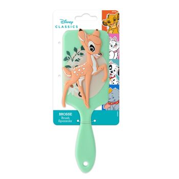 Disney Classics - BROSSE À CHEVEUX POUR ENFANTS avec Silicone 3D Bambi