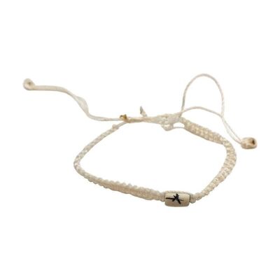 Pulsera de playa Vie Naturals, Unique, blanco