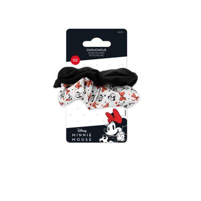 Disney Minnie - Set di 2 elastici per braccialetti elastici
