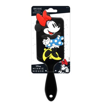 Disney Classics - Brosse à cheveux pour enfants avec silicone Minnie 3D 1