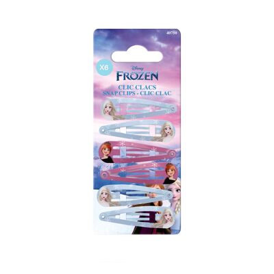 Disney Frozen II - Click Clac Hairpins Print x6