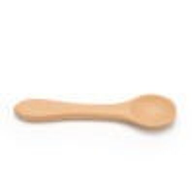 Brown silicone cutlery