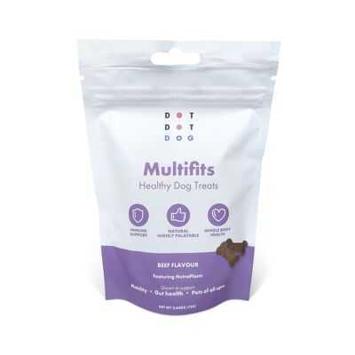 DotDotPet - Suplementos de plasma para perros Multifit - 60 mini huesos