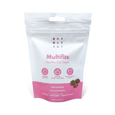 DotDotPet - Suplementos de plasma Multifit para gatos - Envase de 75 g