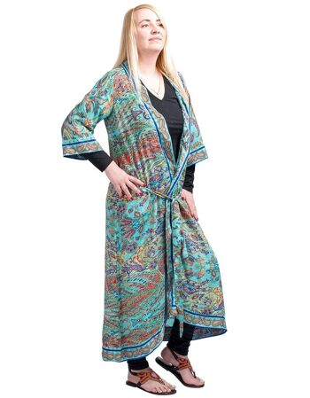 Kimono Long à Manches 3/4 Grande Taille 4