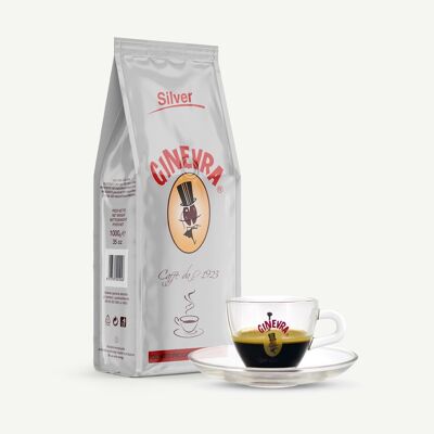 Kaffeebohnen - Silber 1 kg
