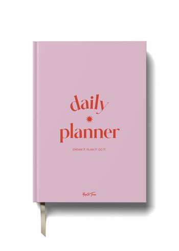 A5 relié – Planificateur quotidien par Yop & Tom 1