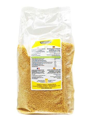 COUSCOUS INTERGAL BIO 1 Kg 3