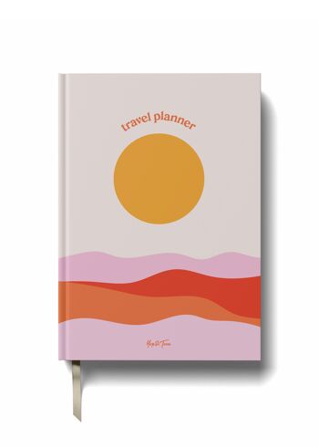 Planificateur de voyage - A5 relié - Sunset Dream 3