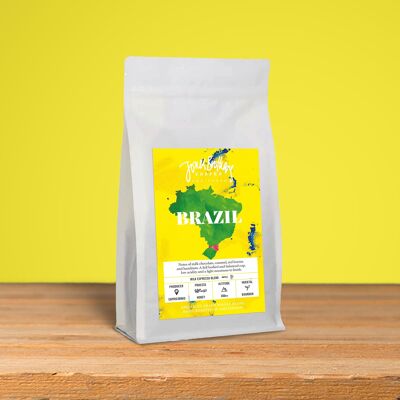 Brasilien Single Origin Honey Process Spezialitätenkaffeebohnen 250g