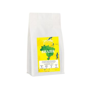 Grains de café de spécialité de procédé de miel d'origine unique du Brésil 250g 2