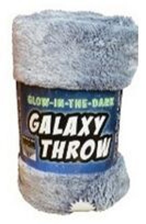 Galaxy Glow in the Dark Blanket