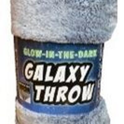 Galaxy Glow in the Dark Blanket