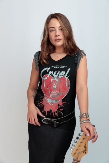 T-shirt Femme Frida Cruel Fringe 1