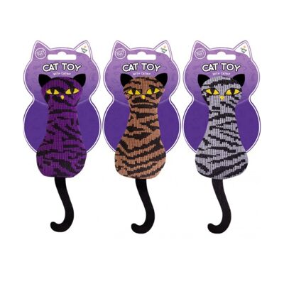 Smart Choice Katzenspielzeug in Katzenform mit Katzenminze, 3er-Pack