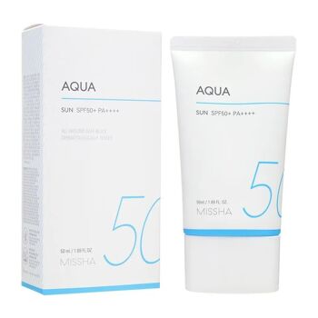 Missha All-Around Safe Block Aqua Sun SPF50+/PA++++ - Crème solaire 50 ml 2