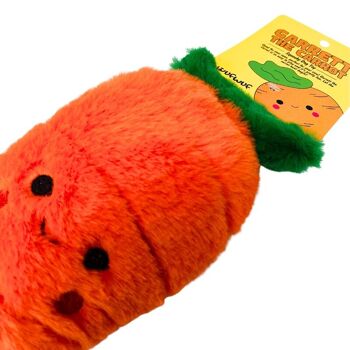 WufWuf Garret la carotte jouet en peluche grinçant pour chien, petit/moyen 2