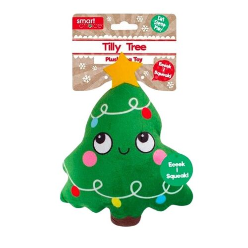 WufWuf & Smart Choice Tilly Tree Plush Dog Toy