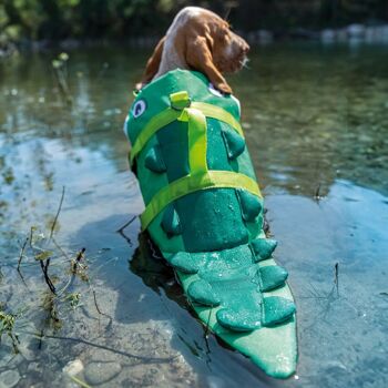 Gilet de sauvetage pour chien - Crocodile 2