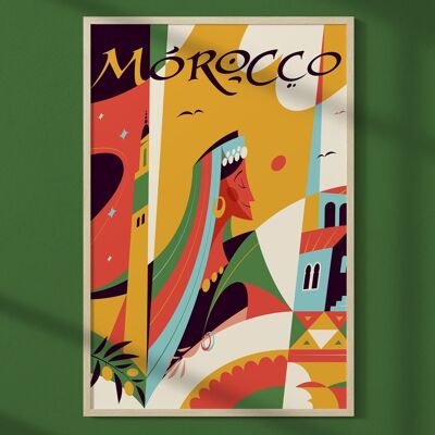 Marokko-Plakat