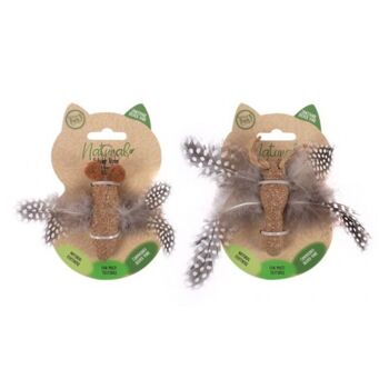 MyMeow & World of Pets - Jouet papillon pour chat Silvervine, paquet de 2 1