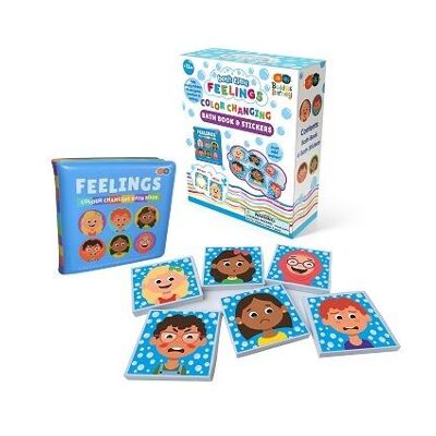 Color Changing Bath Book & Stickers - Feelings